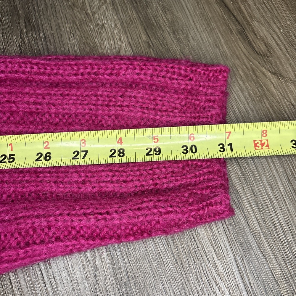 Vtg The Limited Knit Sweater Women's M/L Mohair 90s Rainbow Geometric Colorblock - Picture 7 of 8